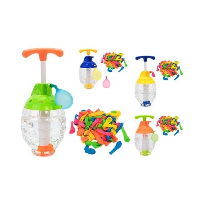 Jucarie dinamita pentru apa cu baloane bombe Globo WToy 100 bucati multicolore - SOLGL38571