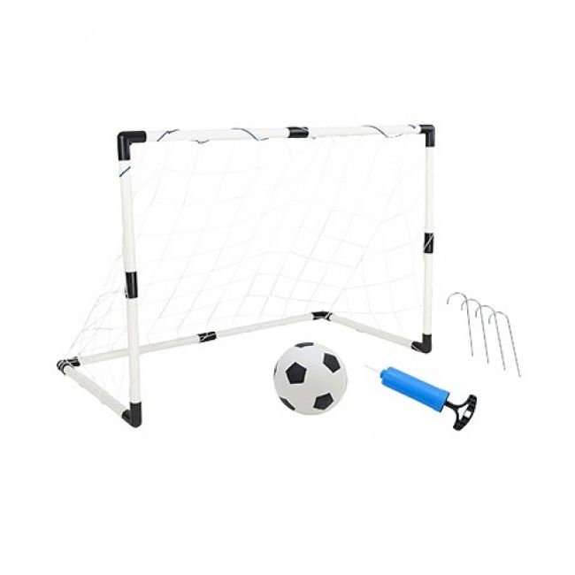 Poarta de fotbal din plastic pentru copii Globo WToy cu minge si pompa inclusa  - SOLGL39300