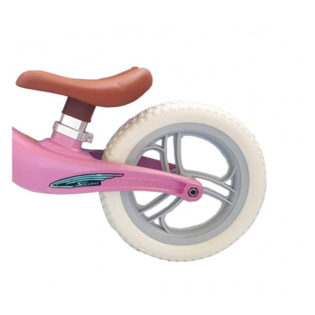 Bicicleta fara pedale 12 inch Roz foarte usoara 2kg inaltime reglabila roti EVA cadru magneziu - SOLSKMB5