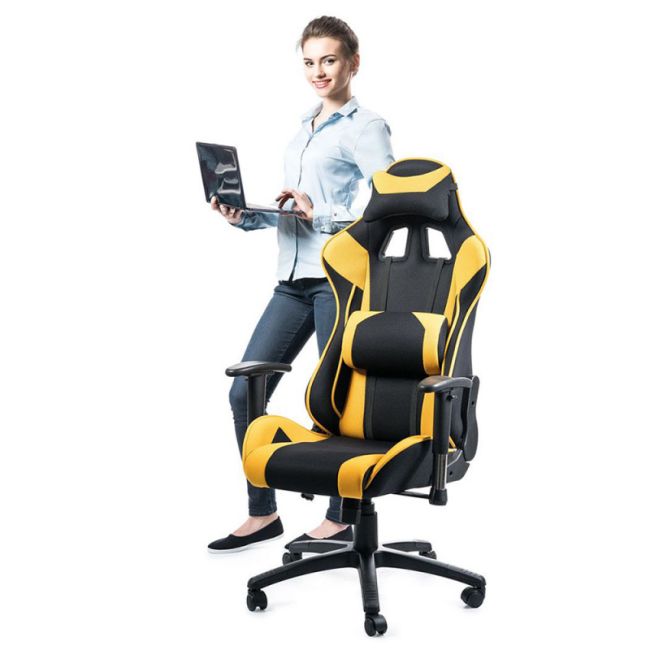 Scaun gaming sl viper negru - galben drm4740
