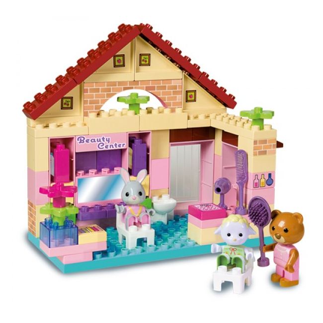 Set constructie Unico Maximilian Families Salon de infrumusetare 80 piese - SOLUN8940