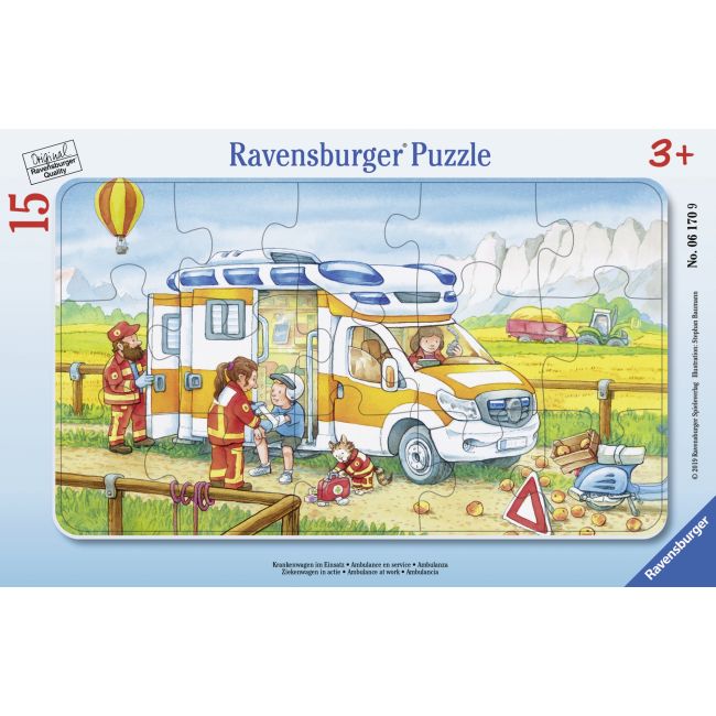 PUZZLE TIP RAMA AMBULANTA, 15 PIESE - ARTRVSPC06170