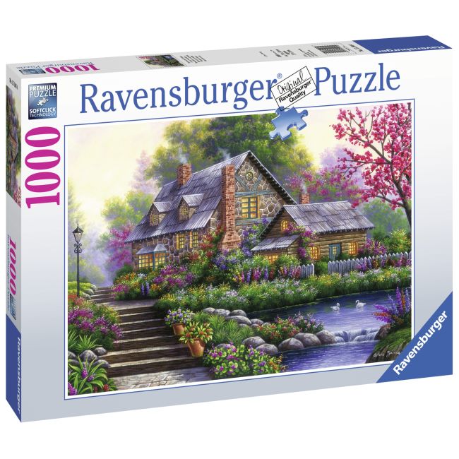 PUZZLE CABANA ROMANTICA, 1000 PIESE - ARTRVSPA15184