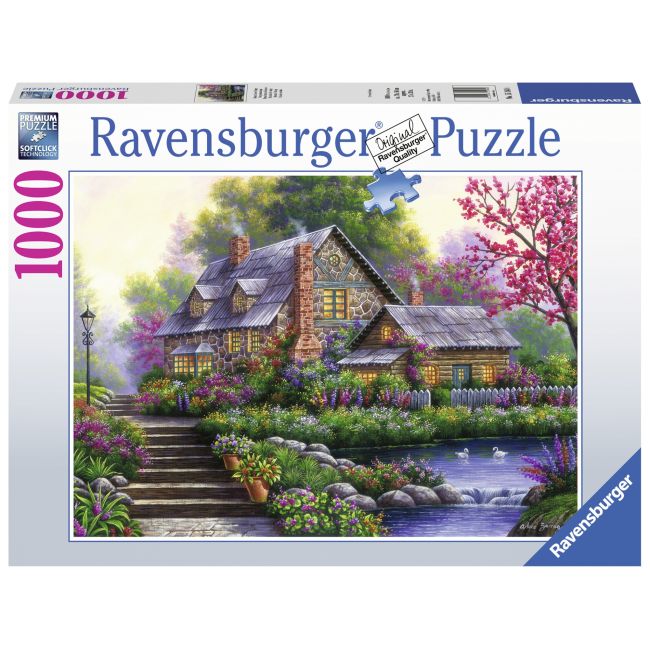 PUZZLE CABANA ROMANTICA, 1000 PIESE - ARTRVSPA15184