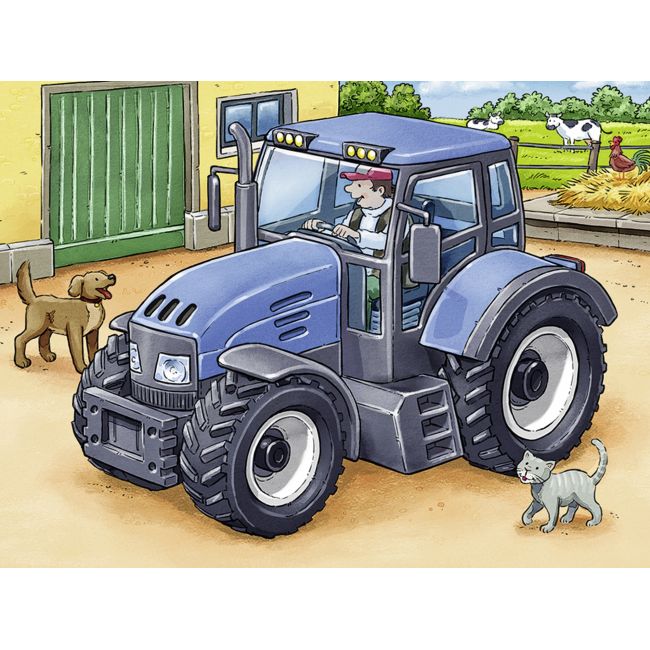 PUZZLE IN CUTIE VEHICULE, 12 PIESE - ARTRVSPC07406