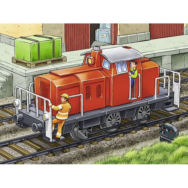 PUZZLE IN CUTIE VEHICULE, 12 PIESE - ARTRVSPC07406