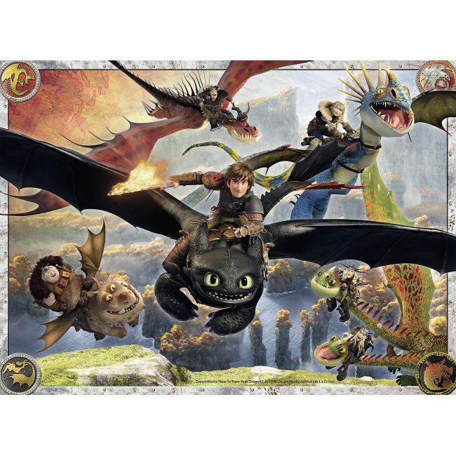 PUZZLE DRAGONS, 150 PIESE - ARTRVSPC10015