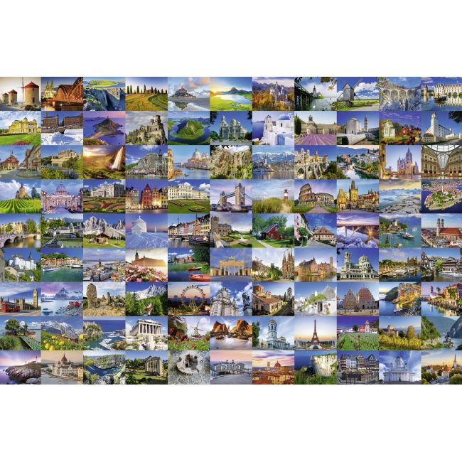 PUZZLE EUROPA 99 LOCURI, 3000 PIESE - ARTRVSPA17080