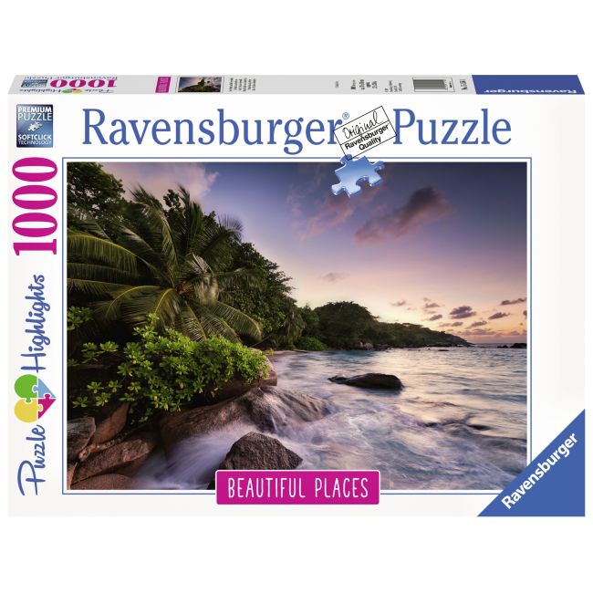 PUZZLE INSULA PRASLIN, 1000 PIESE - ARTRVSPA15156