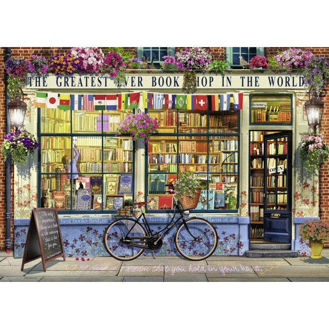 PUZZLE LIBRARIE GROZAVA, 1000 PIESE - ARTRVSPA15337