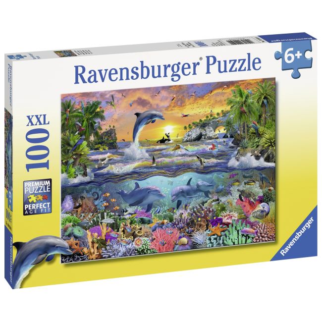 PUZZLE PARADIS TROPICAL, 100 PIESE - ARTRVSPC10950