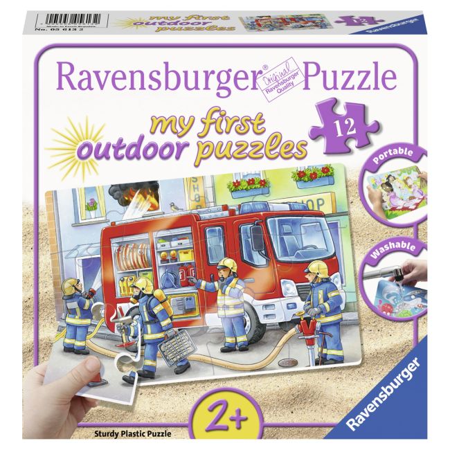 PUZZLE PLASTIC POMPIERI, 12 PIESE - ARTRVSPC05613