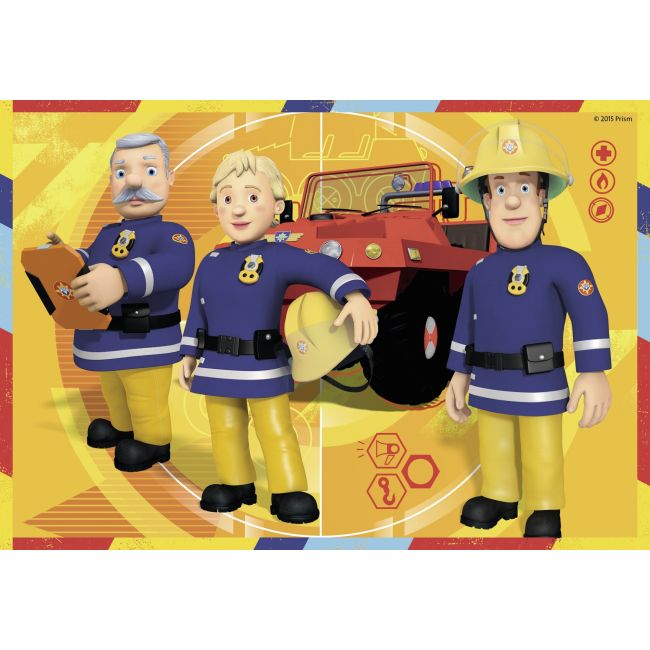 PUZZLE POMPIERUL SAM, 2x12 PIESE - ARTRVSPC07584