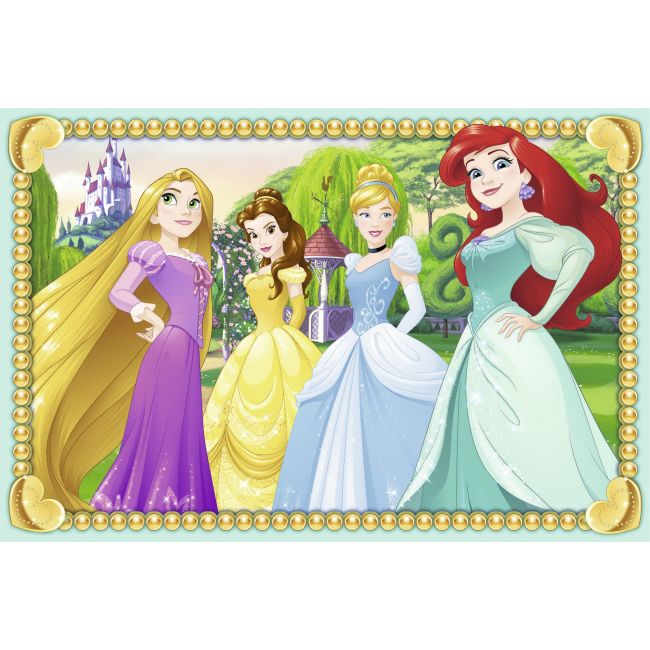PUZZLE IN CUTIE PRINTESELE DISNEY, 6 PIESE - ARTRVSPC07428