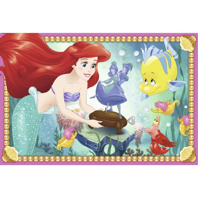 PUZZLE IN CUTIE PRINTESELE DISNEY, 6 PIESE - ARTRVSPC07428