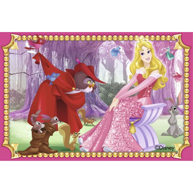 PUZZLE IN CUTIE PRINTESELE DISNEY, 6 PIESE - ARTRVSPC07428
