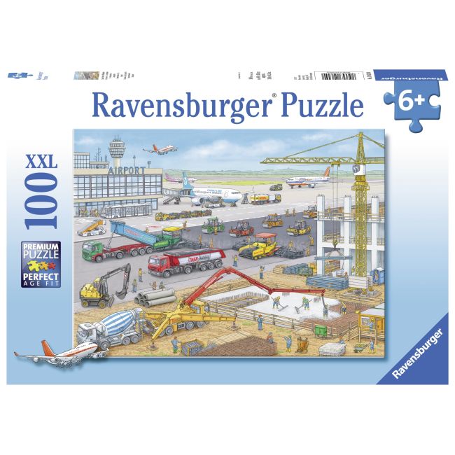PUZZLE SANTIER PE AEROPORT, 100 PIESE - ARTRVSPC10624