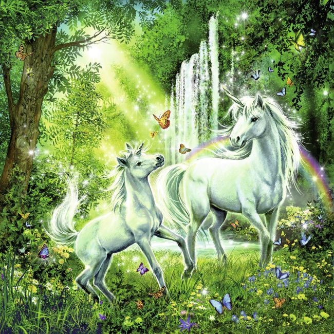 PUZZLE UNICORNI, 3x49 PIESE - ARTRVSPC09291