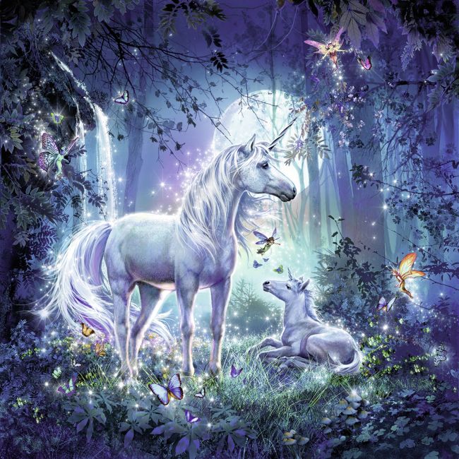 PUZZLE UNICORNI, 3x49 PIESE - ARTRVSPC09291