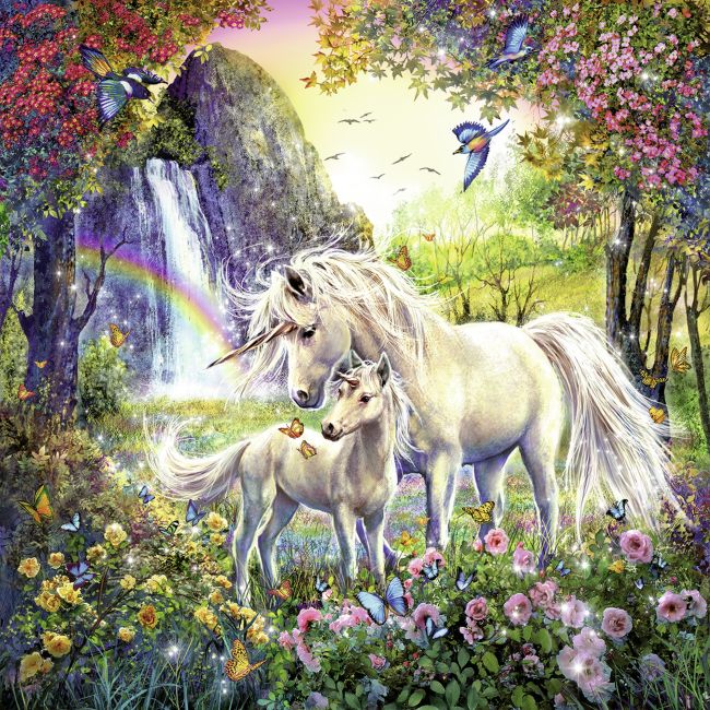 PUZZLE UNICORNI, 3x49 PIESE - ARTRVSPC09291