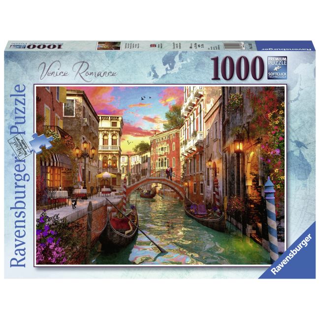 PUZZLE VENETIA ROMANTICA,1000 PIESE - ARTRVSPA15262
