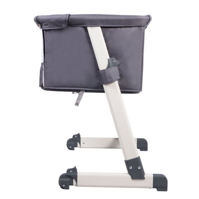 Lionelo - Patut co-sleeper Theo Dark 2 in 1, 90x50 cm, Gri BYNLO-THEO_Dark_Grey