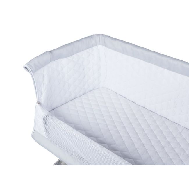 Lionelo - Patut co-sleeper Theo 2 in 1, 90x50 cm, Gri BYNLO-THEO_Grey