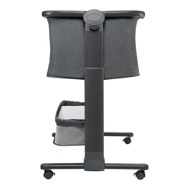 Lionelo - Patut co-sleeper Timon Pliabil, 3 in 1 din Aluminiu, 90x50 cm, Gri BYNLO-TIMON