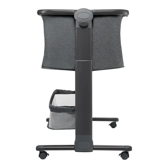 Lionelo - Patut co-sleeper Timon Pliabil, 3 in 1 din Aluminiu, 90x50 cm, Gri BYNLO-TIMON