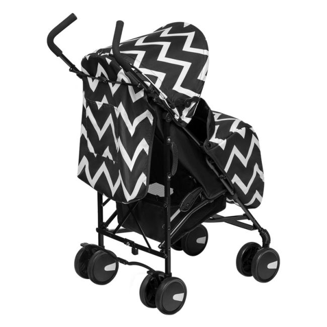 Lionelo - Carucior sport Elia Oslo Cu accesorii, Negru BYNLO-ELIA OSLO_BLACK/WHITE