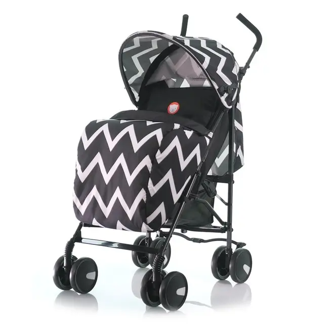Lionelo - Carucior sport Elia Oslo Cu accesorii, Negru BYNLO-ELIA OSLO_BLACK/WHITE