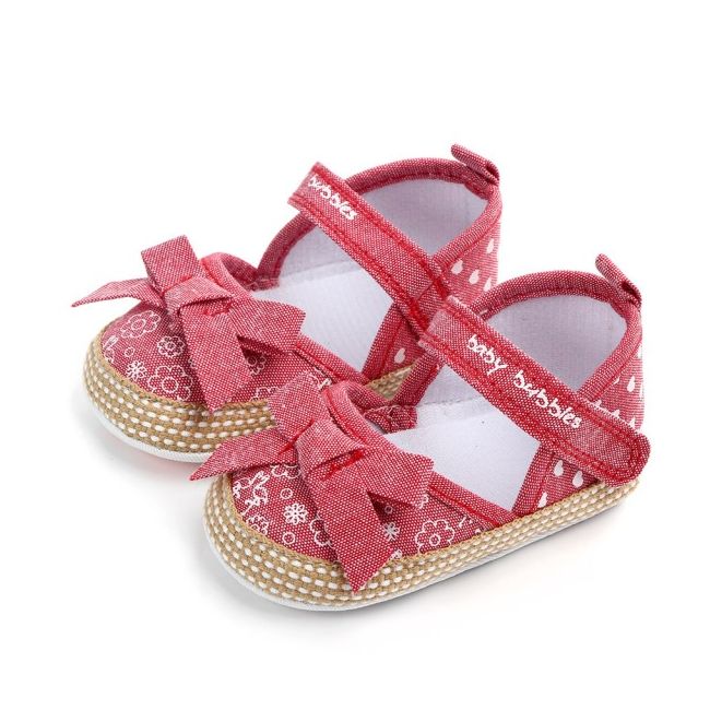 Pantofiori fetite cu fundita LId2093-3-p10.3-6 luni