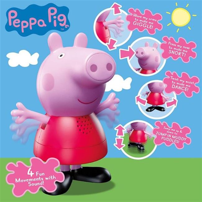 Jucarie Peppa Pig Follow Me 6 Inch Peppa - VG67359
