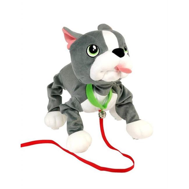 Jucarie De Plus Giochi Preziosi Peppy Pups Walks & Runs French Bulldog - VG68025