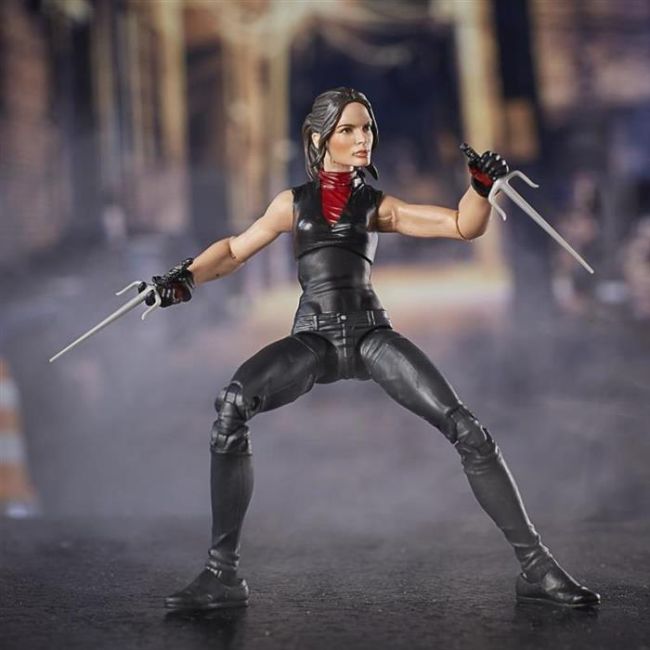 Figurina Hasbro Marvel Build A Figure Legends Daredevil Elektra 15Cm - VG68688