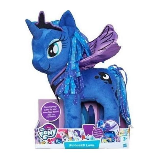 Jucarie De Plus Hasbro My Little Pony Fluttering Wings Princess Luna Plush Toy - VG68701