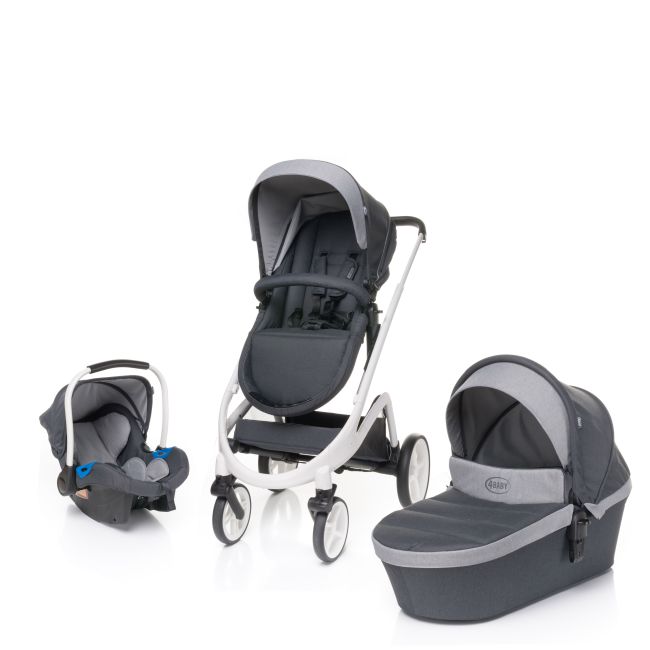 4Baby COSMO 3 in 1 Dark Grey - 4BY-COS3.darkgrey