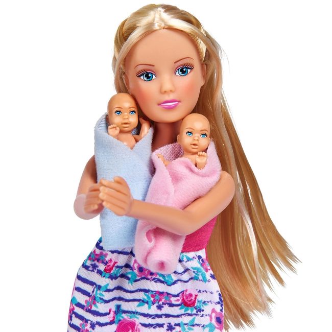 Papusa simba steffi love welcome twins 29 cm cu accesorii hubs105733333