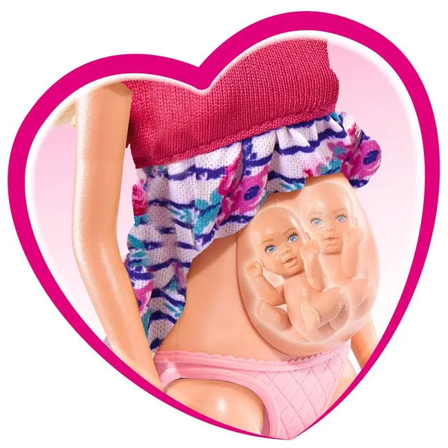 Papusa simba steffi love welcome twins 29 cm cu accesorii hubs105733333
