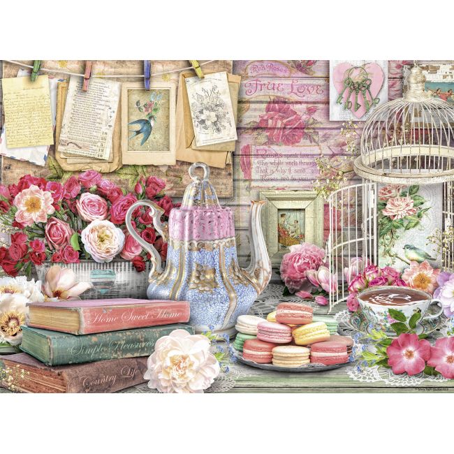 PUZZLE PETRECERE CU CEAI, 500 PIESE - ARTRVSPA14838