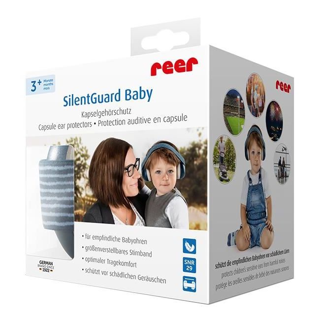 Casti antifonice pentru bebelusi REER SilentGuard Baby Boy 53063
