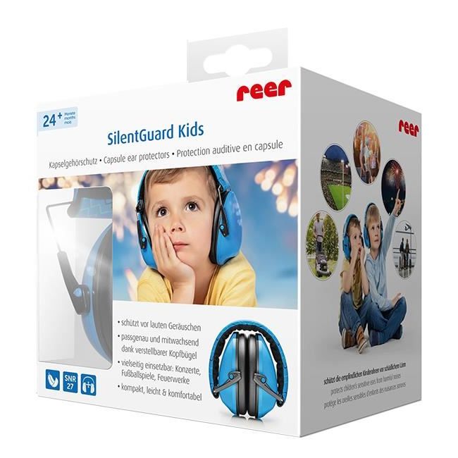 Casti antifonice pentru copii REER SilentGuard Kids Boy 53083