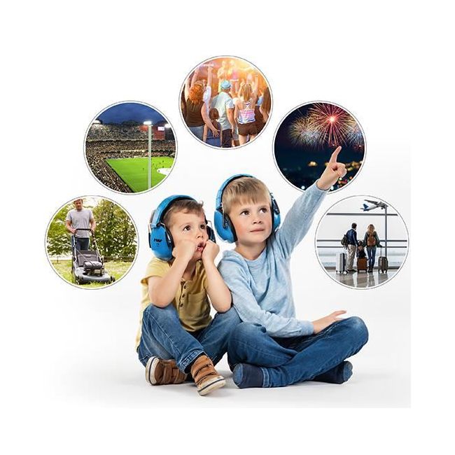 Casti antifonice pentru copii REER SilentGuard Kids Boy 53083
