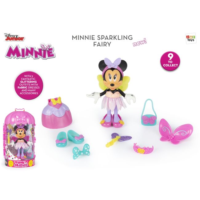 PAPUSA MINNIE CU ACCESORII - FANTASY FAIRY - BKF185753