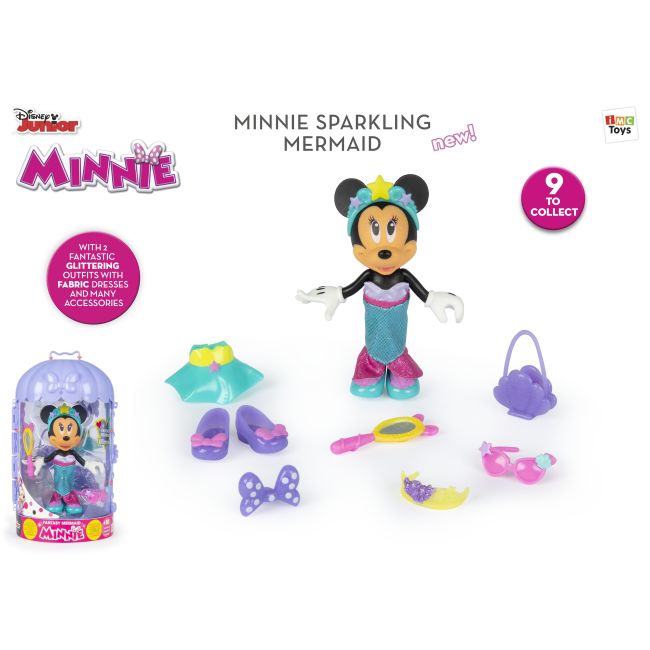 PAPUSA MINNIE CU ACCESORII - FANTASY MERMAID - BKF185760