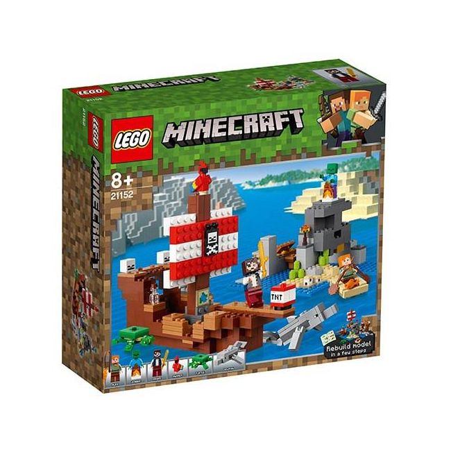 LEGO Minecraft Aventura Corabiei de Pirati, 21152 - EVSleg_21152