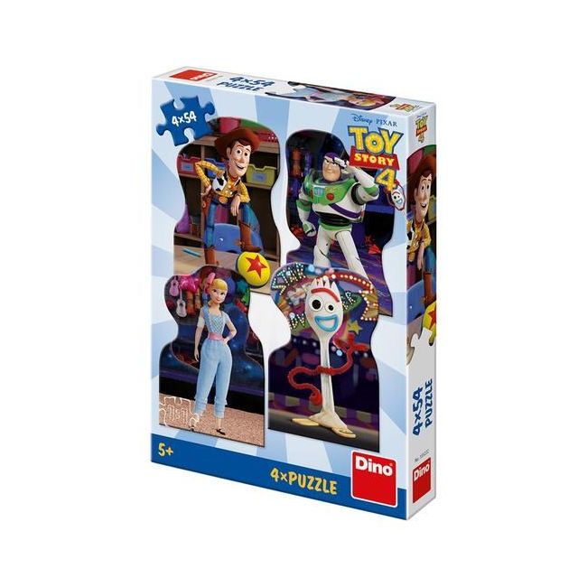 Puzzle 4 in 1 - toy story 4 (4 x 54 piese)