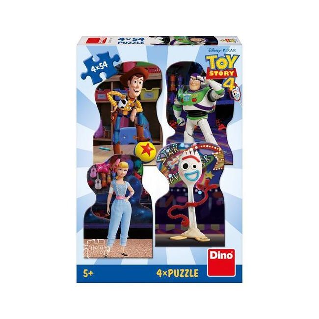 Puzzle 4 in 1 - toy story 4 (4 x 54 piese)
