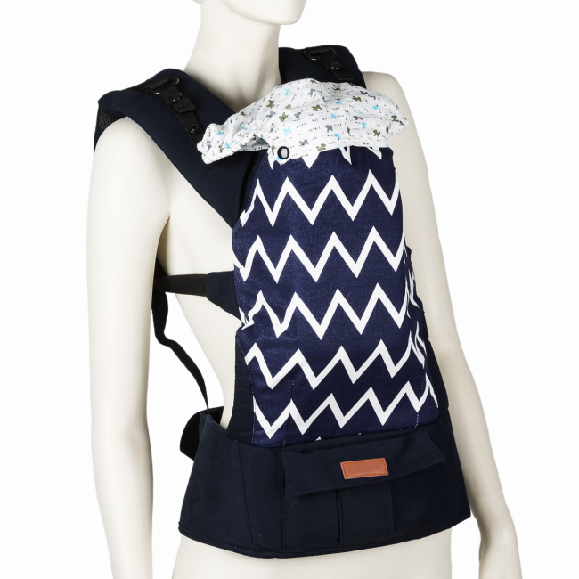 Marsupiu ergonomic coccolle libra albastru smb339052230
