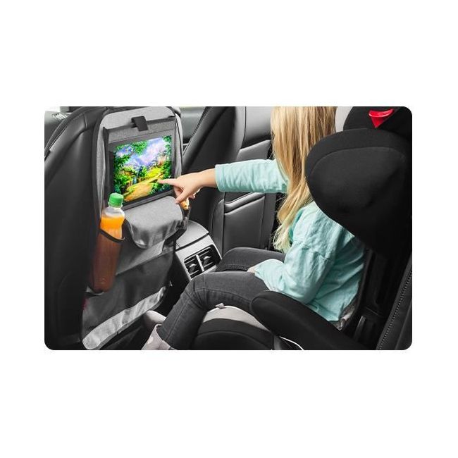 Organizator auto multimedia pentru scaunul din spate Reer TravelKid Entertain 86051